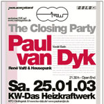 25.01.2003 @ KW Closing Party, M&uuml;nchen