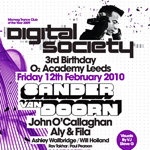 Sander van Doorn @ Digital Society, Leeds (12. Feb. 2010)
