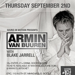 Armin van Buuren @ Epic, Minneapolis (2. Sep. 2010)