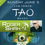 Roger Shah @ Tao Beach, Las Vegas (5. Juni 2011)